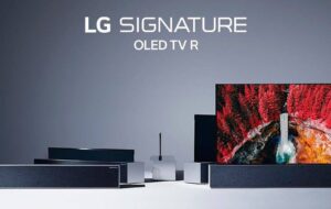 LG renunță la televizoarele rulabile Signature OLED R