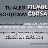 Vertical Entertainment și Uber lansează o campanie care te recompensează cu vouchere de Uber pentru mersul la film